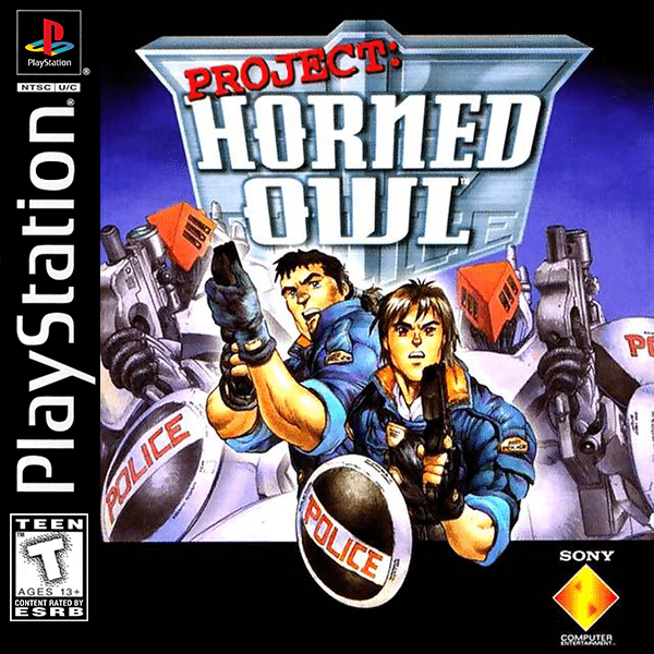Project Horned Owl box art for Playstation